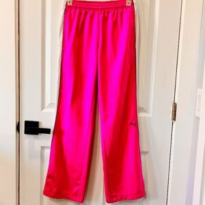 Puma Women’s Pink Track Pants Size Small Athletic Joggers